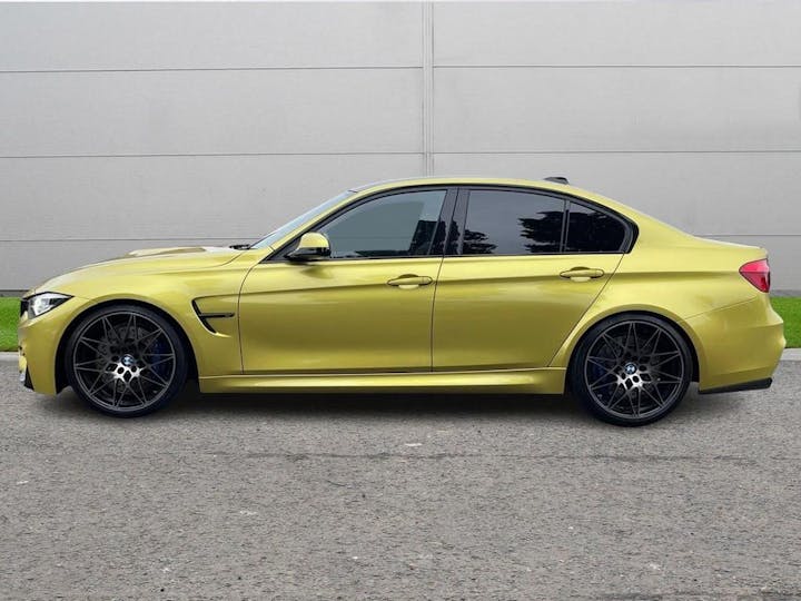 Yellow BMW M3 3.0 Biturbo Competition Dct Euro 6 (s/s) 4dr 2017