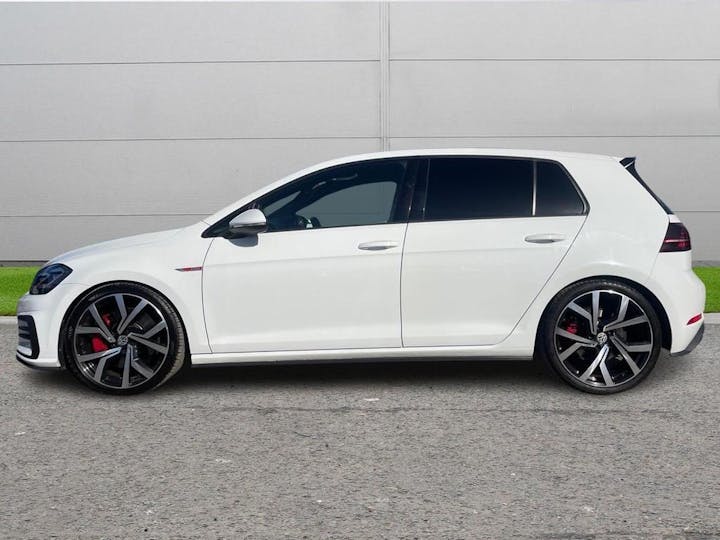 White Volkswagen Golf 2.0 TSI GTi Performance DSG Euro 6 (s/s) 5dr 2019