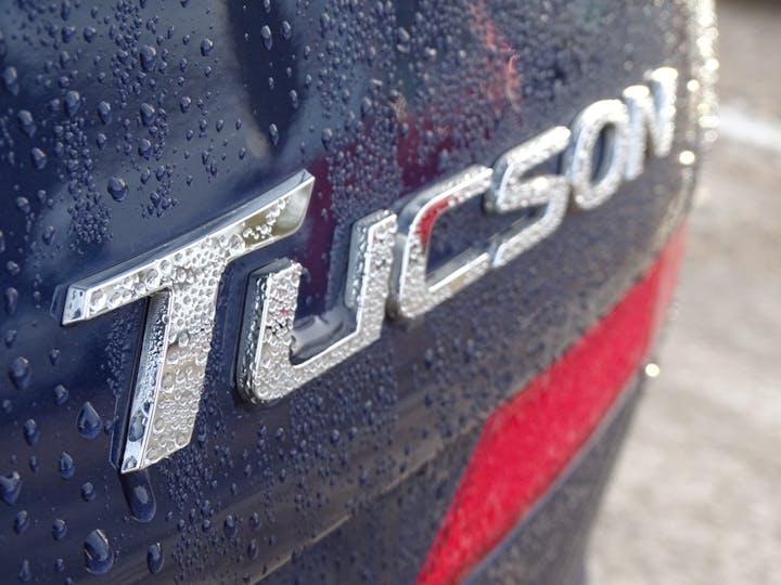 Blue Hyundai Tucson 1.6 Gdi SE Nav SUV 5dr Petrol Manual Euro 6 (s/s) (132 Ps) 2019