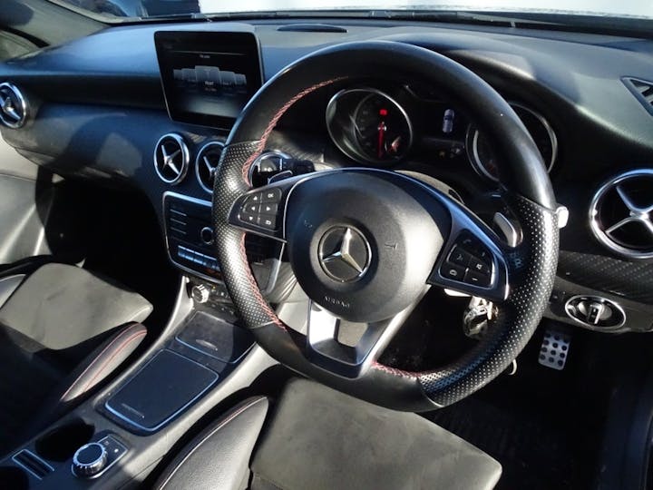 Black Mercedes-Benz A-class A 200 D AMG Line Premium 2016