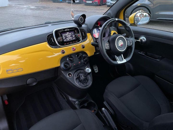 Yellow Abarth 595 1.4 T-jet 70th Euro 6 3dr 2019