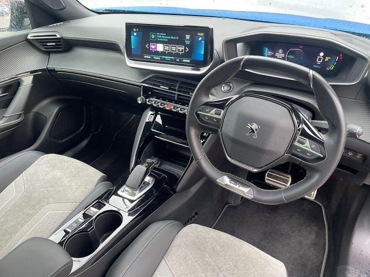 Blue Peugeot E 2008 50kwh GT Premium Auto 5dr 2021