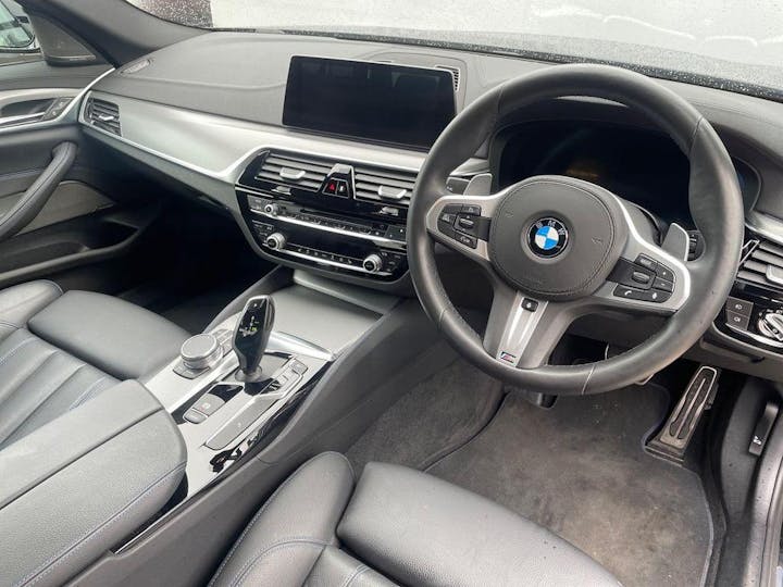 Black BMW 5 Series 2.0 520d Mht M Sport Auto Xdrive Euro 6 (s/s) 4dr 2019