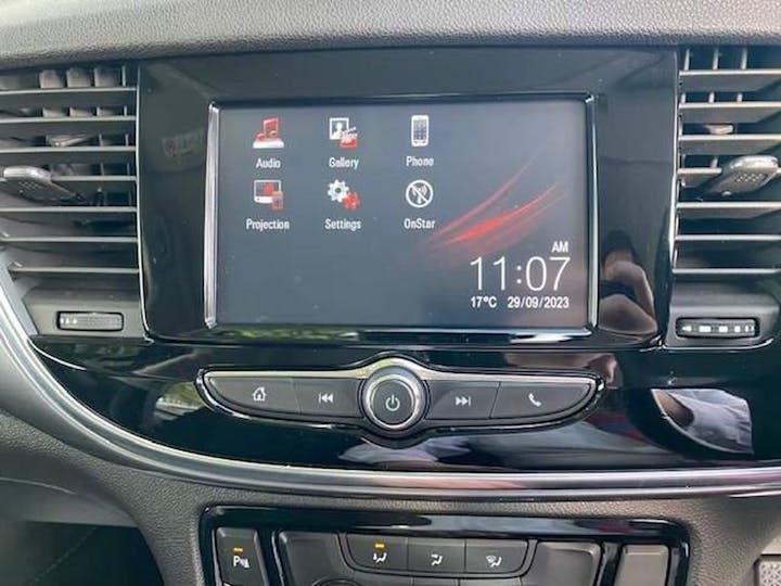 Grey Vauxhall Mokka X 1.4i Turbo Ecotec Active Euro 6 (s/s) 5dr 2018