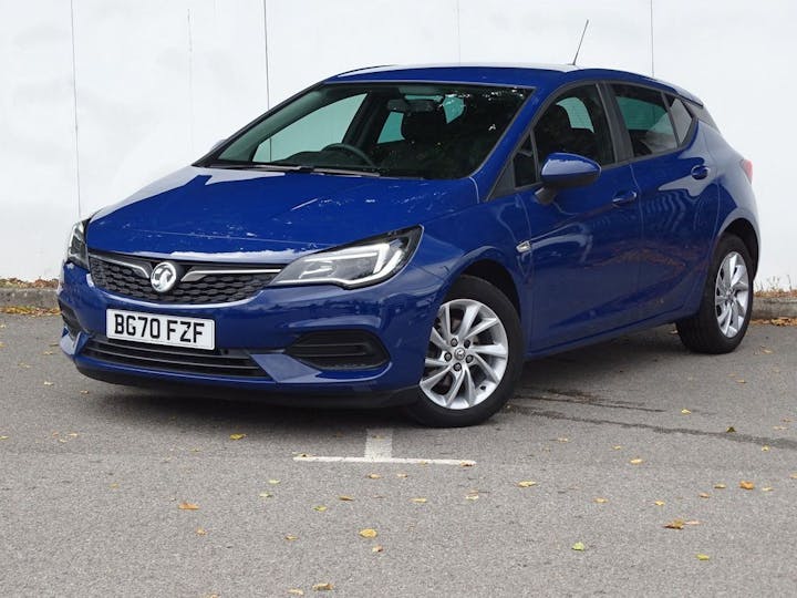 Blue Vauxhall Astra 1.5 Turbo D Business Edition Nav Euro 6 (s/s) 5dr 2020