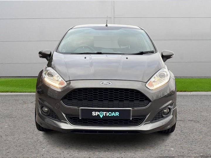 Grey Ford Fiesta 1.0t Ecoboost ST-Line Euro 6 (s/s) 3dr 2016