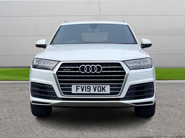 White Audi Q7 3.0 TDI V6 50 S Line Tiptronic Quattro Euro 6 (s/s) 5dr 2019