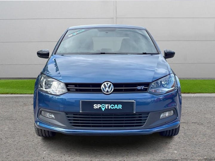 Blue Volkswagen Polo 1.4 TSI Bluemotion Tech Act Bluegt Euro 6 (s/s) 5dr 2015