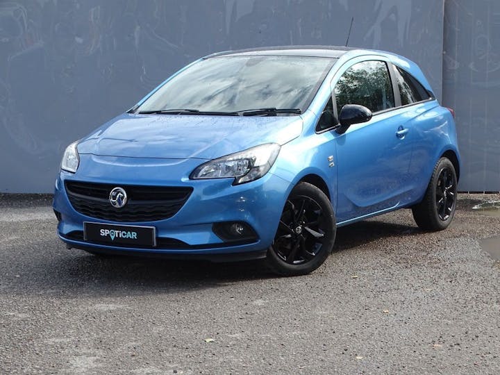 Blue Vauxhall Corsa 1.4i Ecotec Griffin Euro 6 3dr 2019