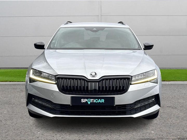 Silver ŠKODA Superb 1.5 TSI Act Sportline Plus DSG Euro 6 (s/s) 5dr 2019