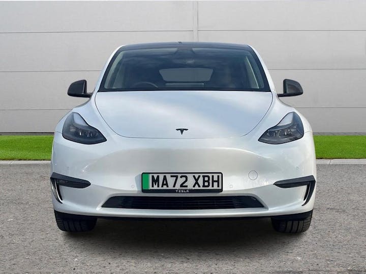 White Tesla Model Y (dual Motor) Long Range Auto 4wde 5dr 2022