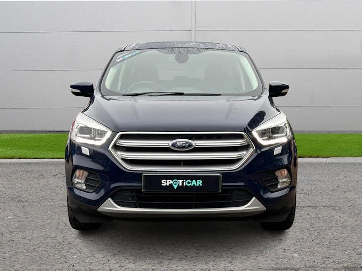 Blue Ford Kuga 2.0 TdCi Titanium X 2wd Euro 6 (s/s) 5dr 2018