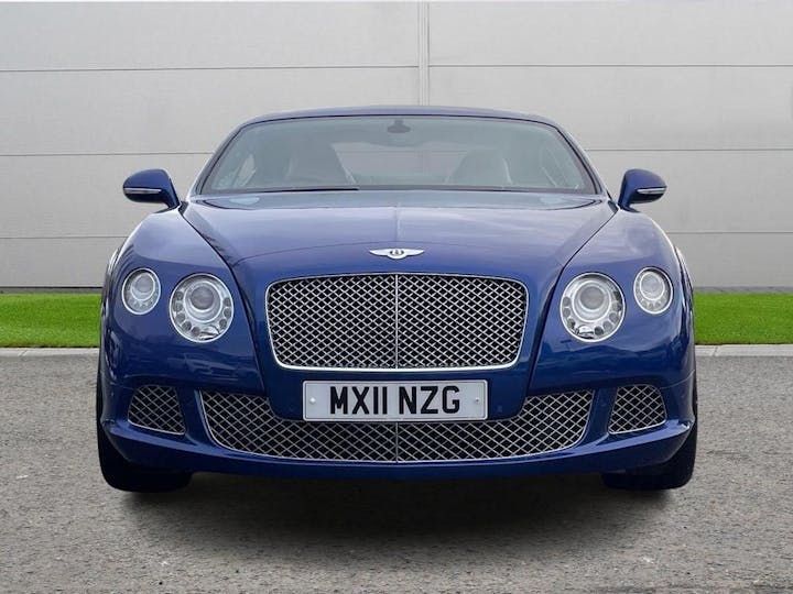 Blue Bentley Continental 6.0 Flexfuel GT Auto 6spd 4wd Euro 5 2dr 2011