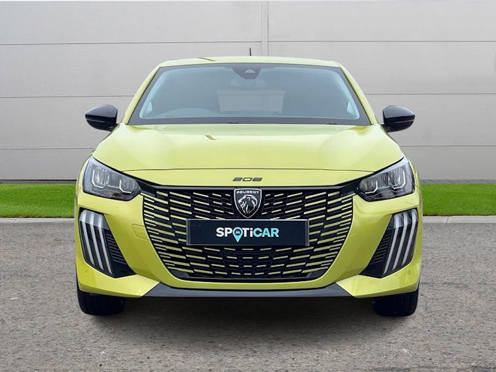 Yellow Peugeot E 208 50kwh E-style Auto 5dr (7.4kw Charger) 2023