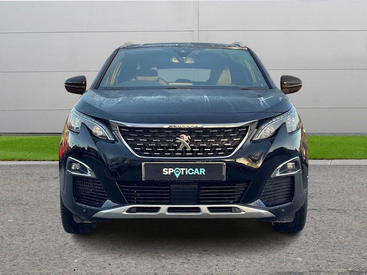 Black Peugeot 3008 1.5 Bluehdi GT Line Premium Euro 6 (s/s) 5dr 2019