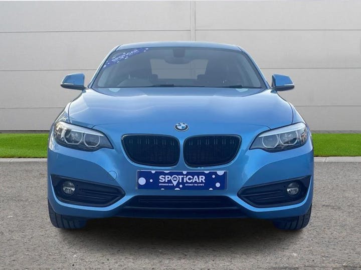 Blue BMW 2 Series 1.5 218i Sport Euro 6 (s/s) 2dr 2017