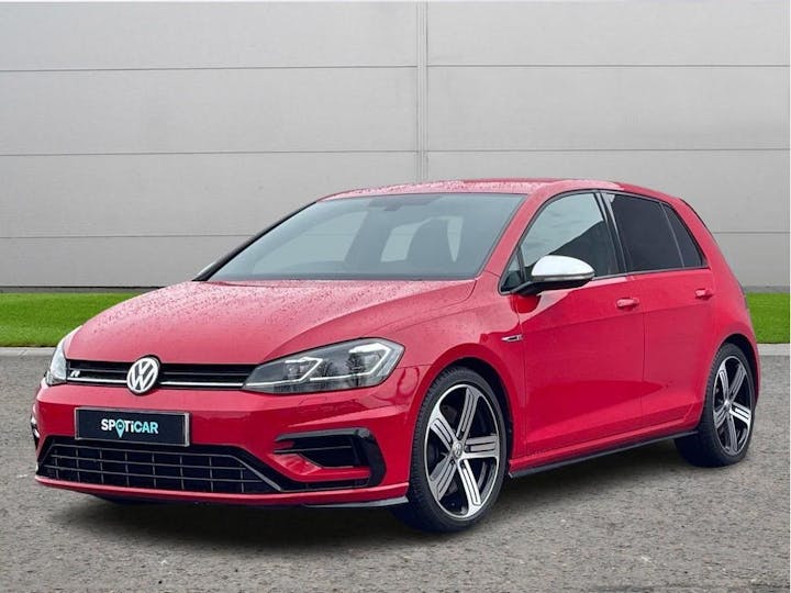 Red Volkswagen Golf 2.0 TSI Bluemotion Tech R DSG 4motion Euro 6 (s/s) 5dr 2017