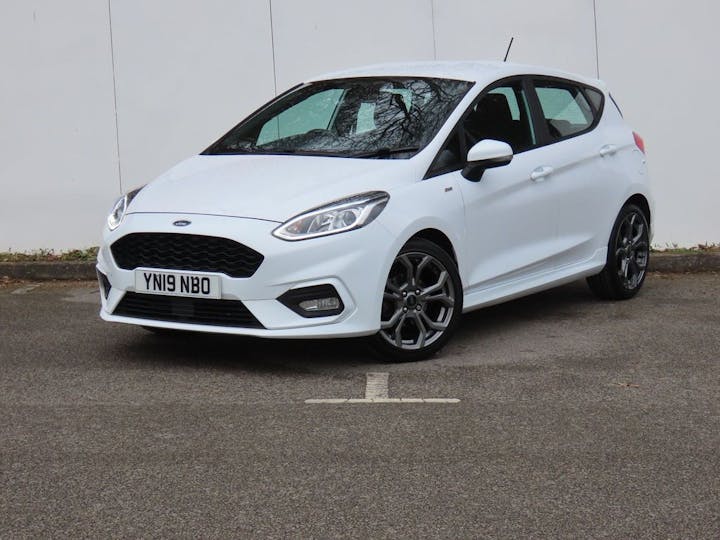 White Ford Fiesta 1.0t Ecoboost ST-Line Euro 6 (s/s) 5dr 2019