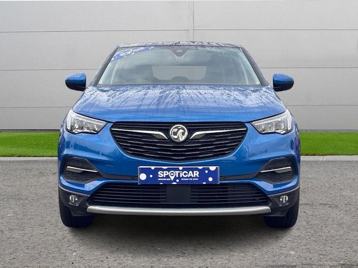 Blue Vauxhall Grandland X 1.2 Turbo Elite Nav Euro 6 (s/s) 5dr 2021