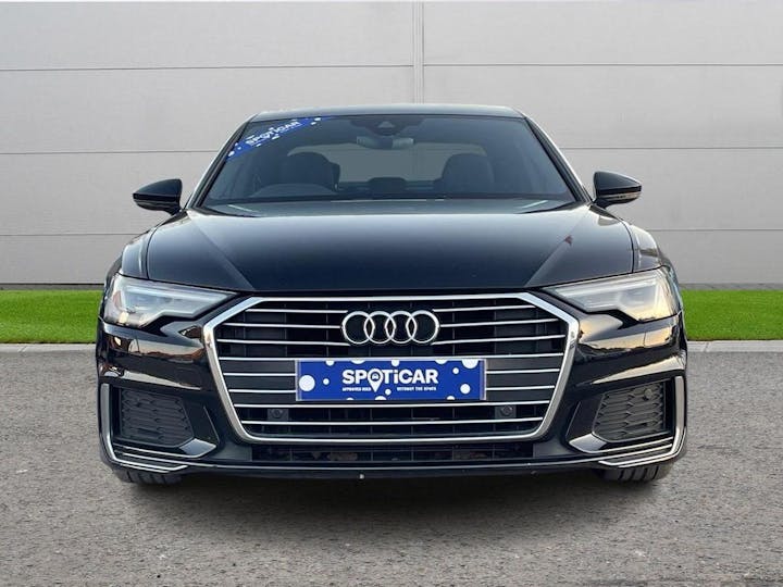 Black Audi A6 Saloon 2.0 TDI 40 S Line S Tronic Euro 6 (s/s) 4dr 2020