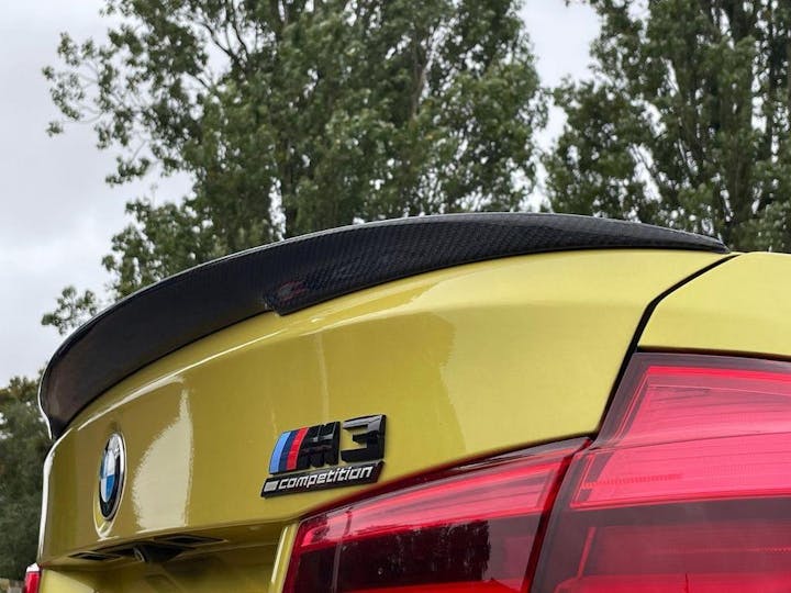 Yellow BMW M3 3.0 Biturbo Competition Dct Euro 6 (s/s) 4dr 2017