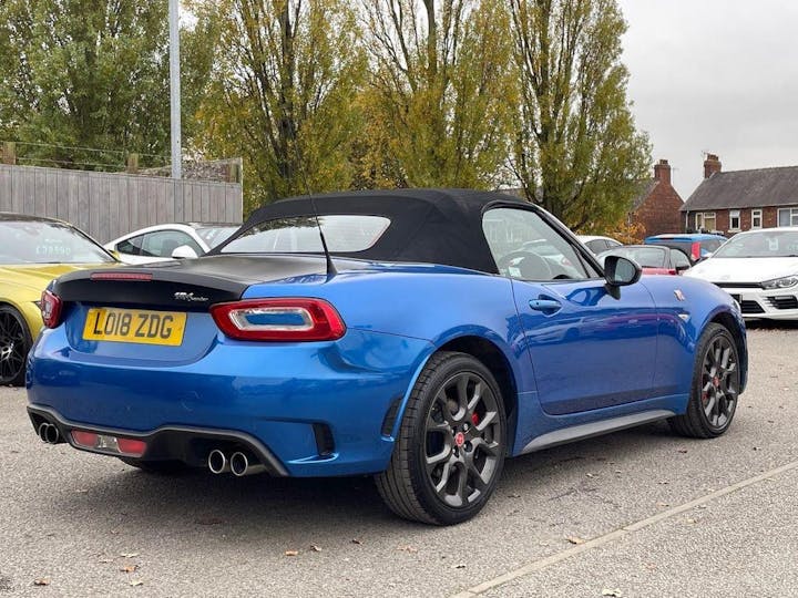 Blue Abarth 124 Spider 1.4 Multiair Euro 6 2dr 2018