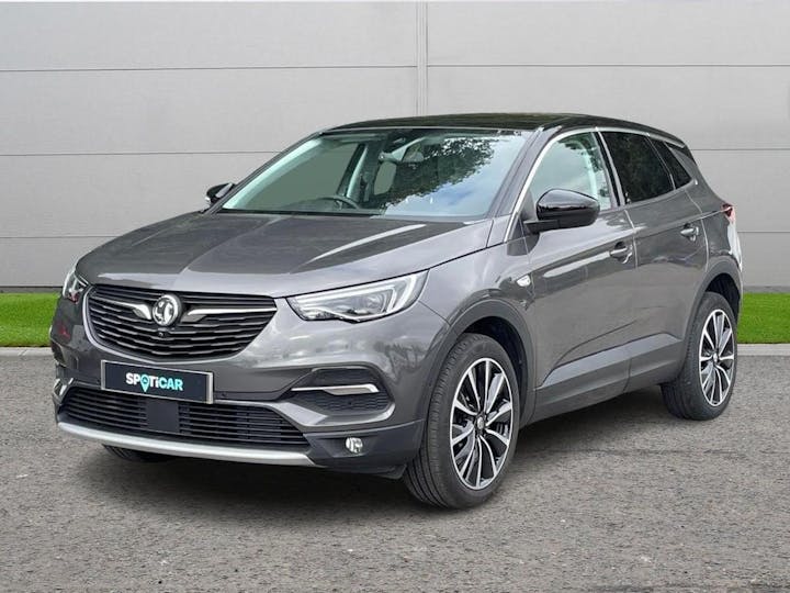 Grey Vauxhall Grandland X 1.2 Turbo Ultimate Euro 6 (s/s) 5dr 2021