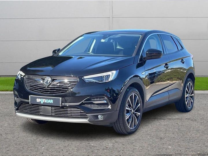 Black Vauxhall Grandland X 1.2 Turbo Ultimate Euro 6 (s/s) 5dr 2021