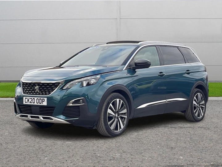 Green Peugeot 5008 1.5 Bluehdi GT Line Premium Eat Euro 6 (s/s) 5dr 2020