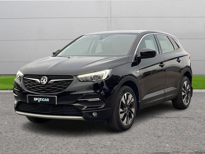 Black Vauxhall Grandland X 1.2 Turbo Sport Nav Auto Euro 6 (s/s) 5dr 2019