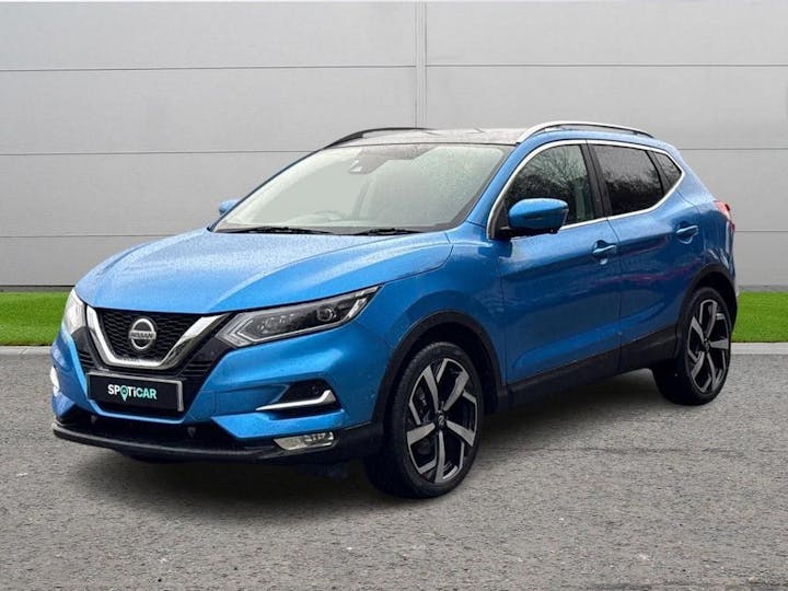 Blue Nissan Qashqai 1.2 Dig-t Tekna Euro 6 (s/s) 5dr 2018