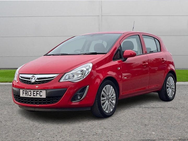 Red Vauxhall Corsa 1.2 16V Energy Euro 5 5dr (a/c) 2013