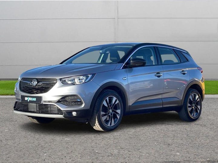 Grey Vauxhall Grandland X 1.2 Turbo Sport Nav Euro 6 (s/s) 5dr 2019