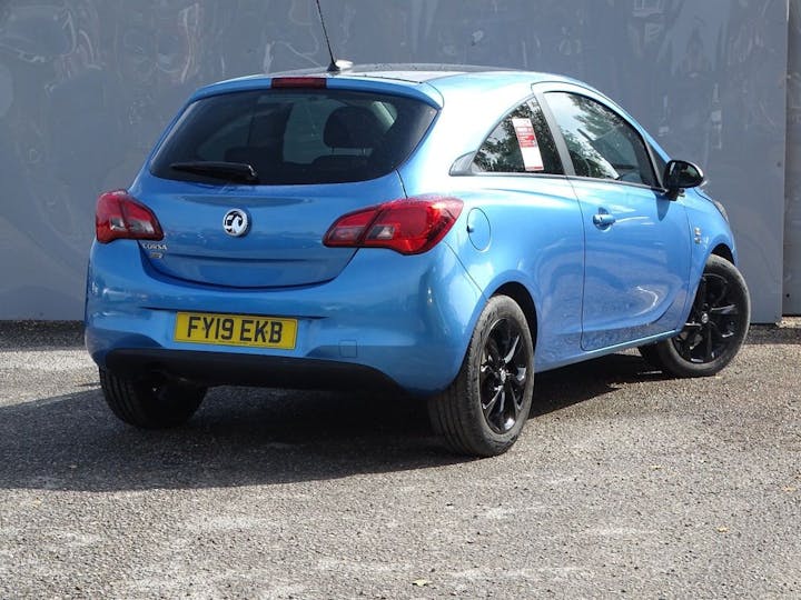 Blue Vauxhall Corsa 1.4i Ecotec Griffin Euro 6 3dr 2019