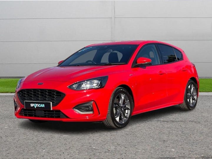 Red Ford Focus 1.0t Ecoboost ST-Line Euro 6 (s/s) 5dr 2019