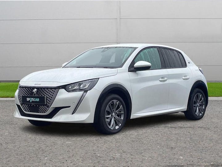 White Peugeot E 208 50kwh Allure Premium Auto 5dr 2021