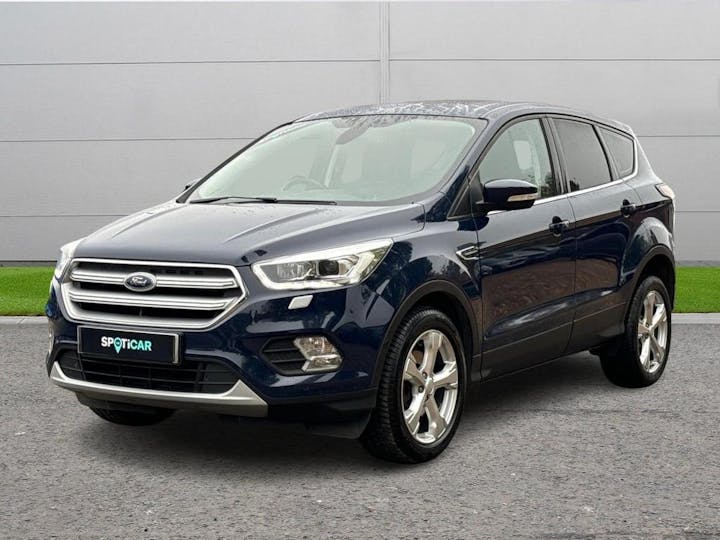 Blue Ford Kuga 2.0 TdCi Titanium X 2wd Euro 6 (s/s) 5dr 2018