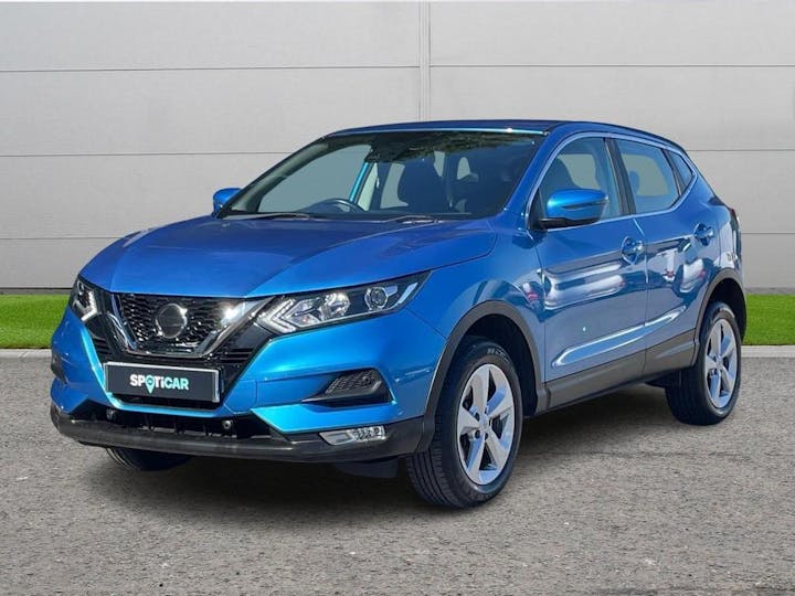 Blue Nissan Qashqai 1.3 Dig-t Acenta Premium Euro 6 (s/s) 5dr 2019