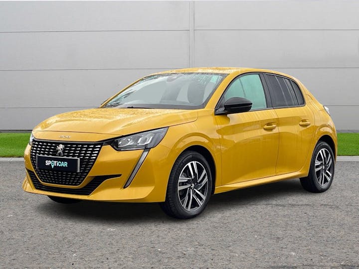 Yellow Peugeot 208 1.2 Puretech Active Premium + Euro 6 (s/s) 5dr 2023