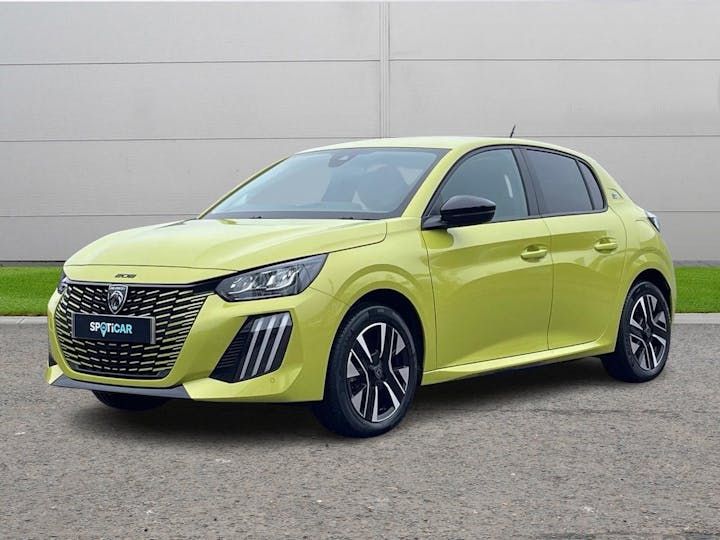 Yellow Peugeot E 208 50kwh E-style Auto 5dr (7.4kw Charger) 2023