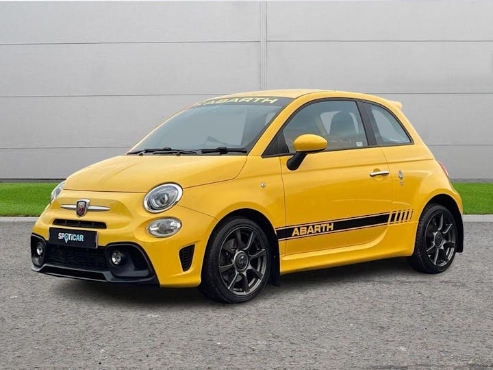 Yellow Abarth 595 1.4 T-jet 70th Euro 6 3dr 2019