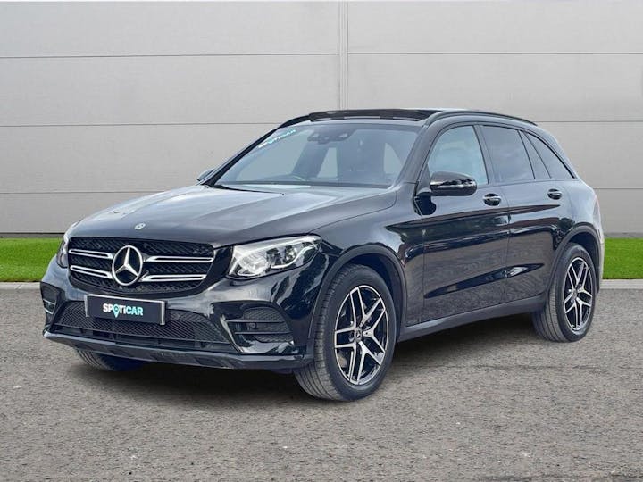 Black Mercedes-Benz Glc 2.1 Glc220d AMG Night Edition G-tronic+ 4matic Euro 6 (s/s) 5dr 2019