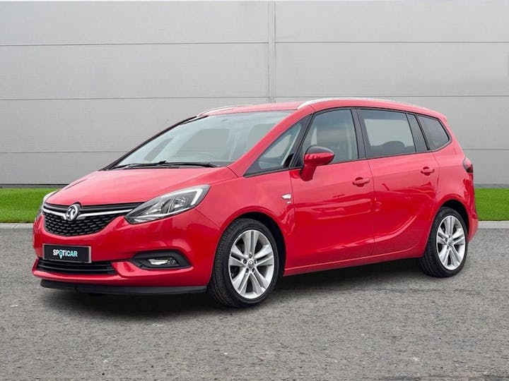 Red Vauxhall Zafira Tourer 1.4i Turbo SRi Nav Euro 6 5dr 2017