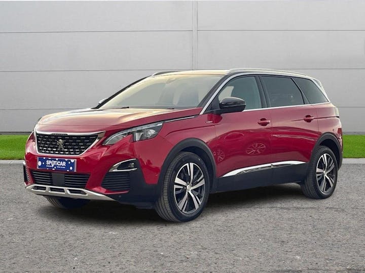 Red Peugeot 5008 1.5 Bluehdi GT Line Eat Euro 6 (s/s) 5dr 2020