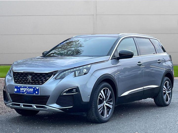 Grey Peugeot 5008 1.6 Bluehdi GT Line Eat Euro 6 (s/s) 5dr 2017