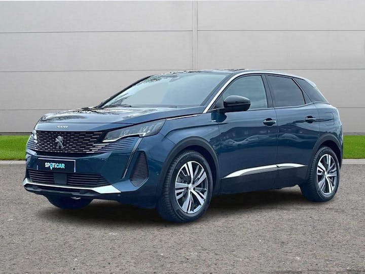 Blue Peugeot 3008 1.6 13.2kwh Allure E-eat Euro 6 (s/s) 5dr 2022