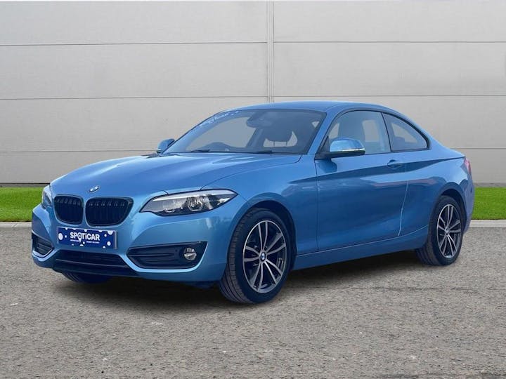 Blue BMW 2 Series 1.5 218i Sport Euro 6 (s/s) 2dr 2017