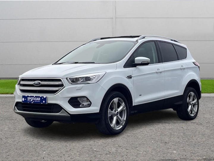 White Ford Kuga 1.5t Ecoboost Titanium X Auto Awd Euro 6 (s/s) 5dr 2018