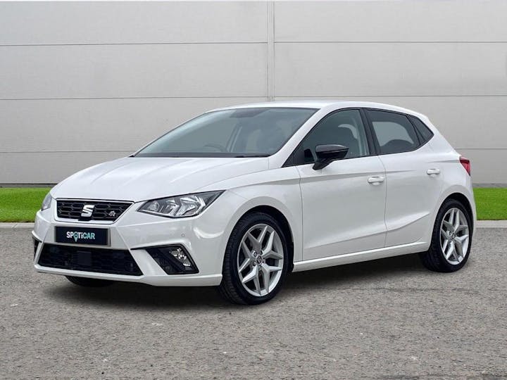 White SEAT Ibiza 1.5 TSI Evo Fr Euro 6 (s/s) 5dr 2018