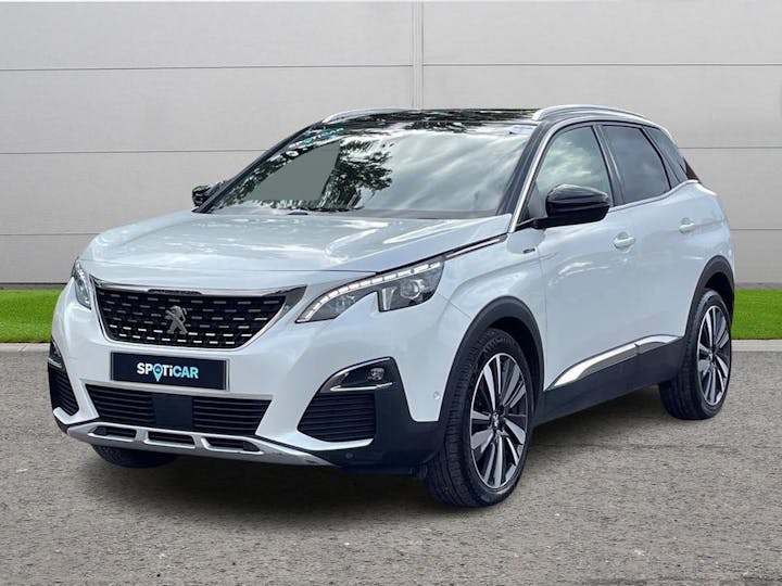 White Peugeot 3008 1.2 Puretech GT Line Premium Eat Euro 6 (s/s) 5dr 2020